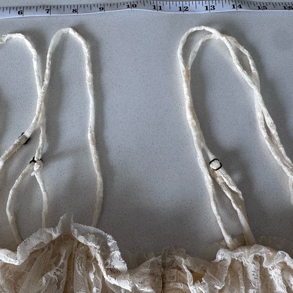 Free People Lace Bodysuit in Cream - Picture 13 of 16